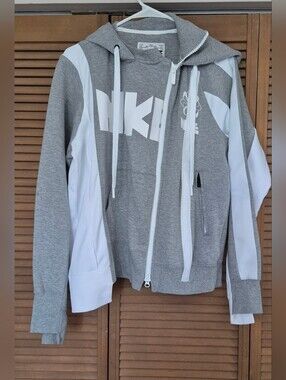 Sacai × Nike 2 Way Double Zip Hoodie Unisex